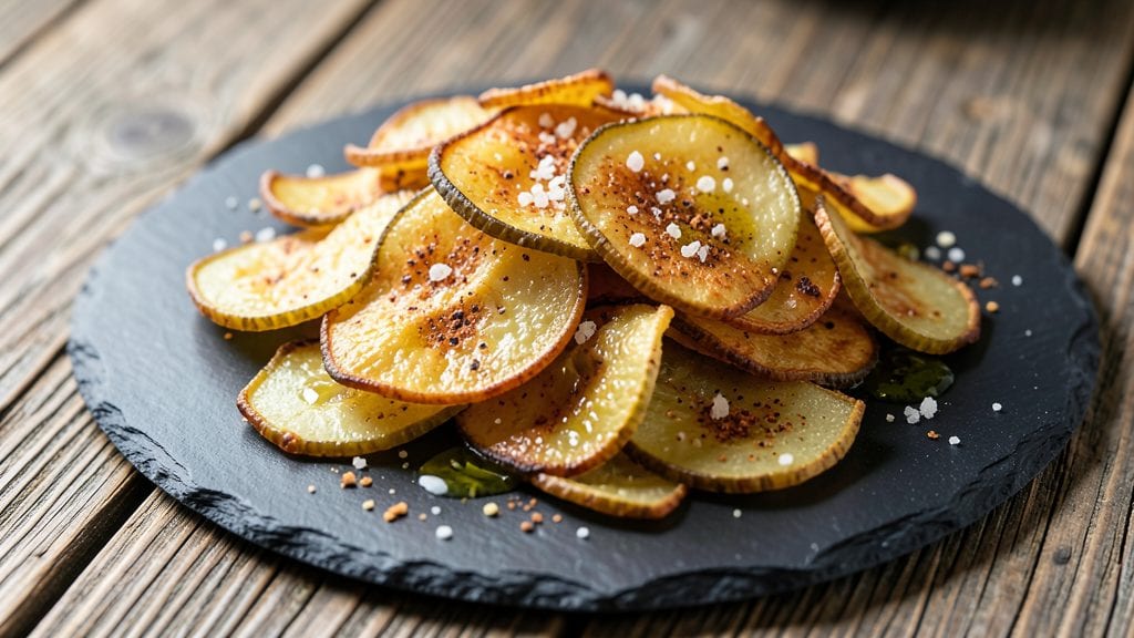 Baked Pickle Chips Recipe: Ultra-Crispy Vinegar-Kissed Snack Bites