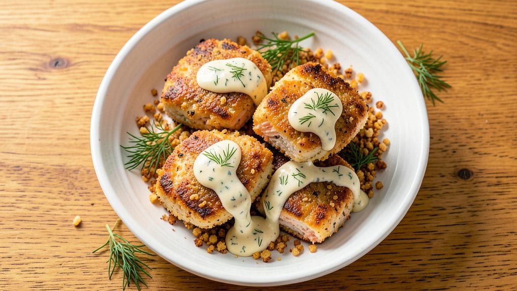 Baked Salmon Patties Recipe with Canned Salmon: Flaky Fish and Crispy Cornmeal Crust