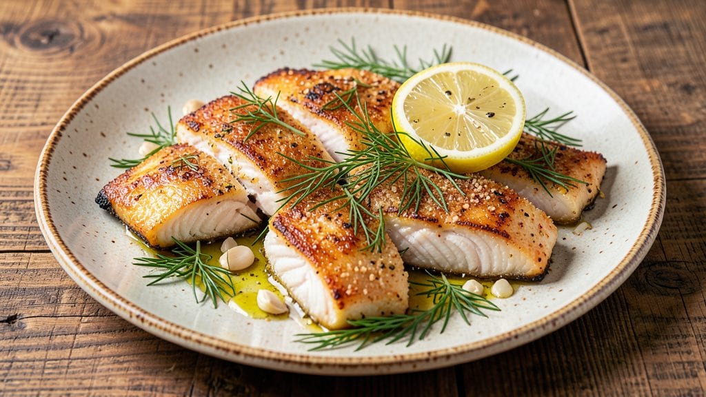 Baked Tilefish Recipe: Crispy Cornmeal Crust with Moist Pink Centers