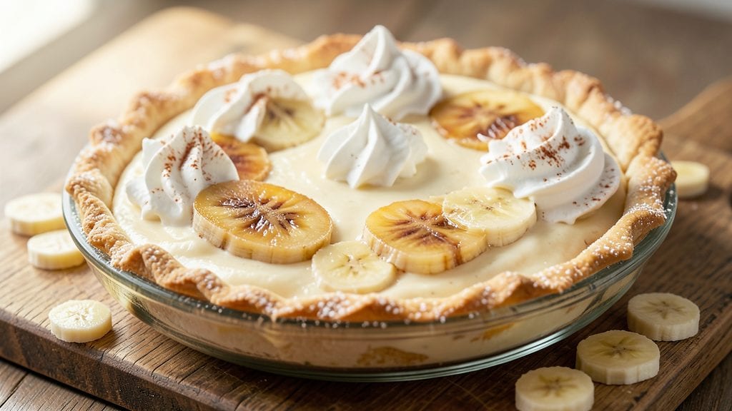 Betty Crocker's Banana Cream Pie Recipe: Velvety Filling and Crispy Lattice Top