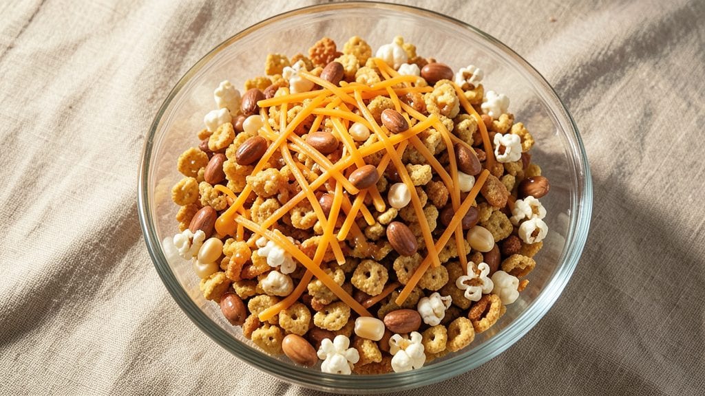 Betty Crocker Chex Mix Recipe: Crunchy, Cheesy, Nutty Bliss in One Bowl