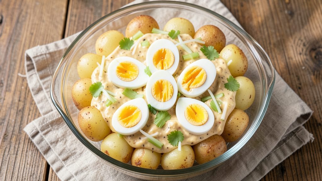 Betty Crocker Old-Fashioned Potato Salad Recipe: Vinegar-Kissed Creaminess With Crunchy Celery Bite