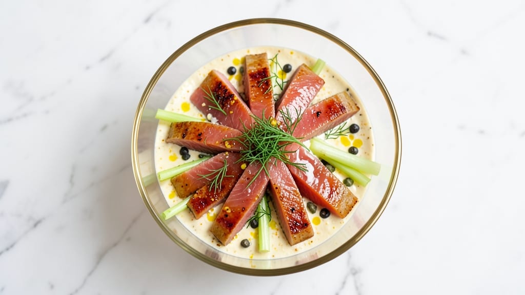 Bobby Flay's Tuna Salad Recipe: Crunchy Celery and Lemon Zest Twist