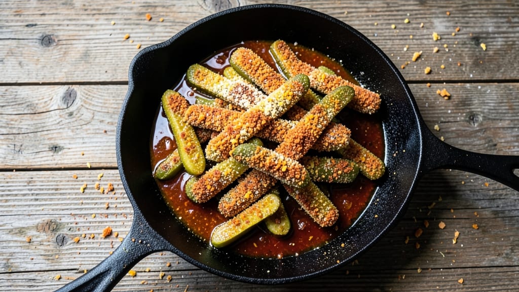 Bww Fried Pickles Recipe: Crispy Cornmeal Crunch With Vinegar-Kissed Tang