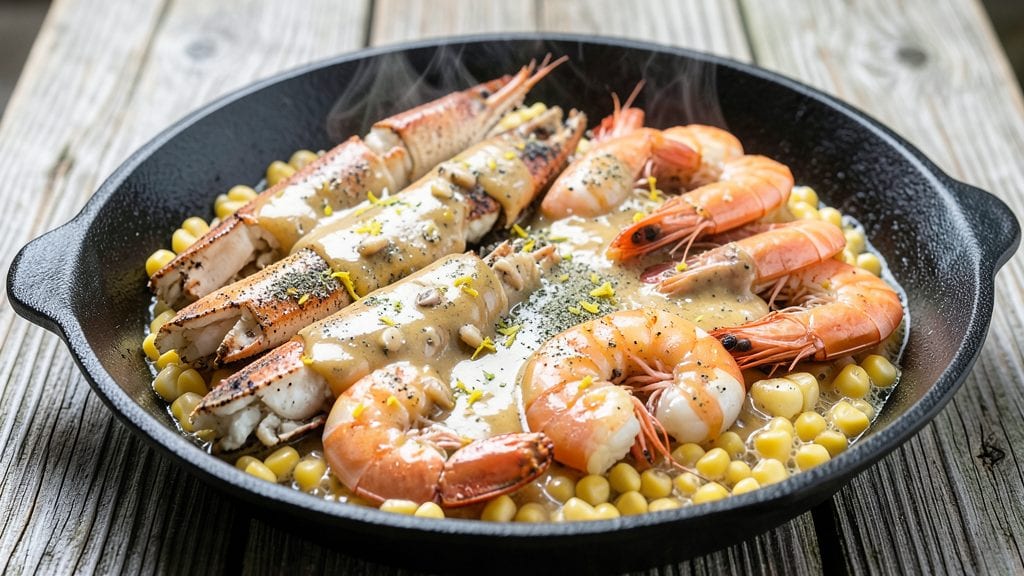 Crab Leg and Shrimp Boil Recipe: Spiced Butter and Citrus Infusion Magic