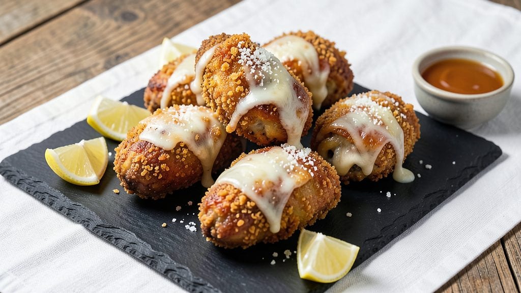 Fried Party Wings Recipe: Air-Crisped with Cheesy Pull-Apart Magic