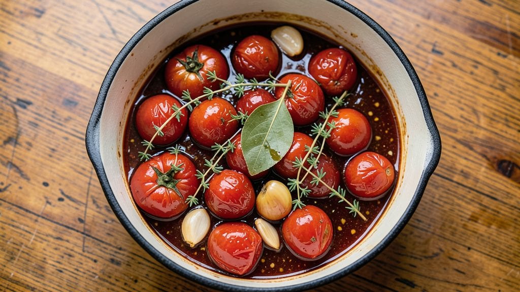 Grandma's Old-Fashioned Stewed Tomatoes Recipe: Simmered to Jammy Richness