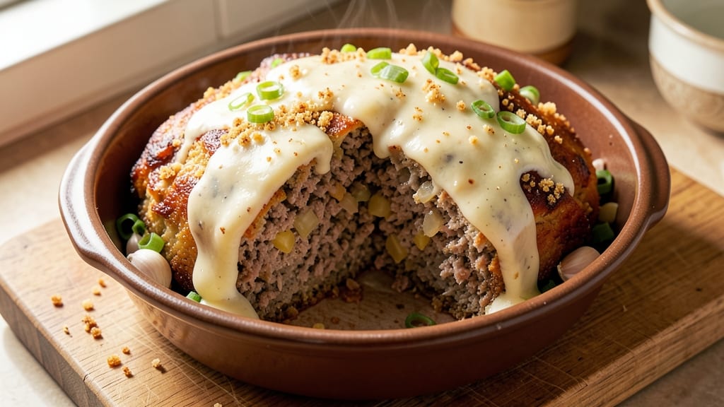 Kraft Meatloaf Recipe: Glazed Top and Juicy Pink Hearts