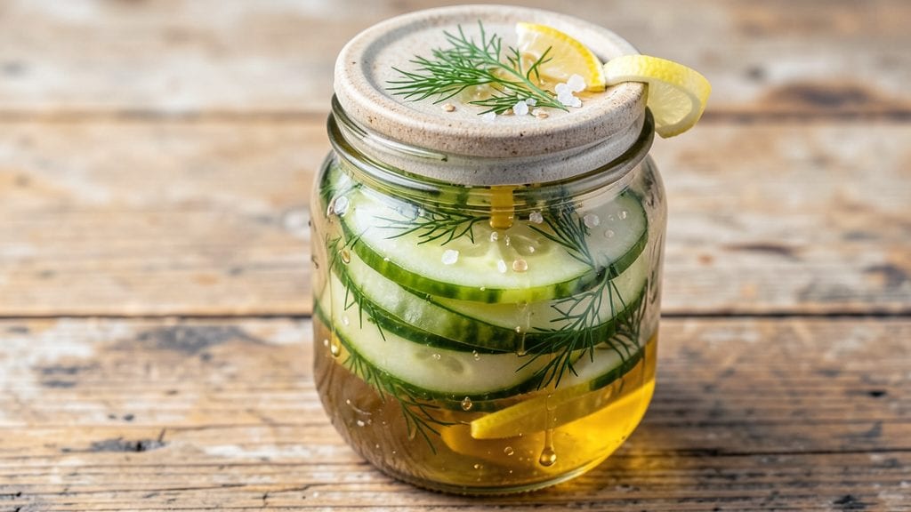 Lemon Cucumber Dill Pickle Recipe: Zesty Refreshment in 10 Minutes