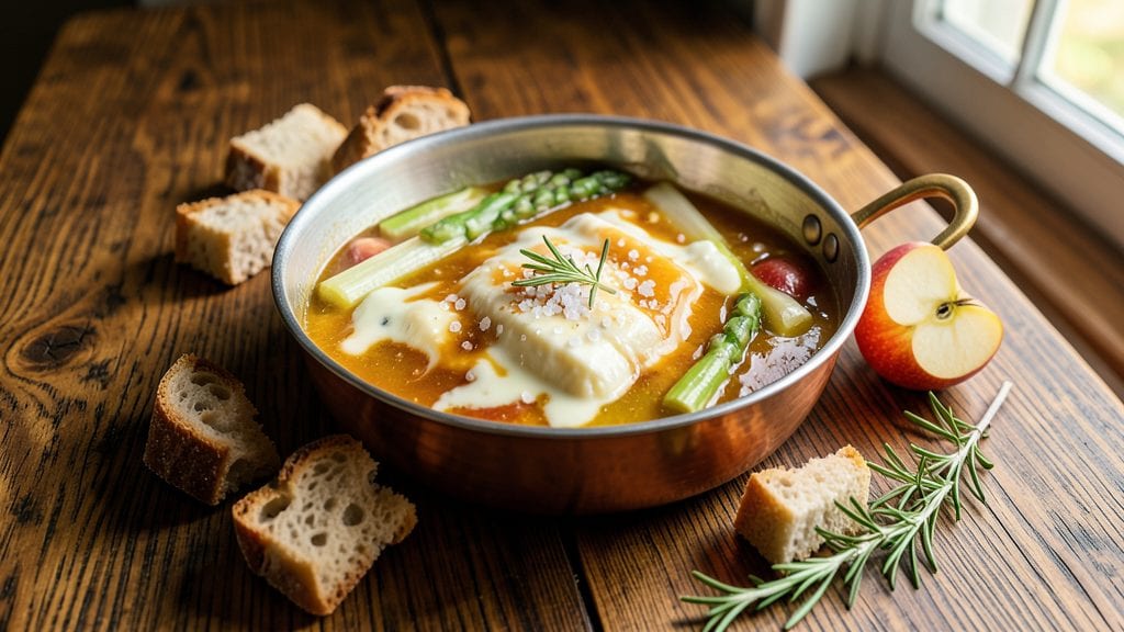 Razzoo's Fondue Recipe: Cheesy Pull-Apart Magic With Warm Bread Dippers