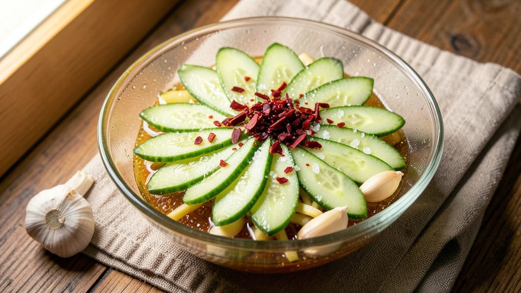 Sweet Sour Pickled Cucumbers Recipe: Zesty Tang and Crunch in 15 Minutes